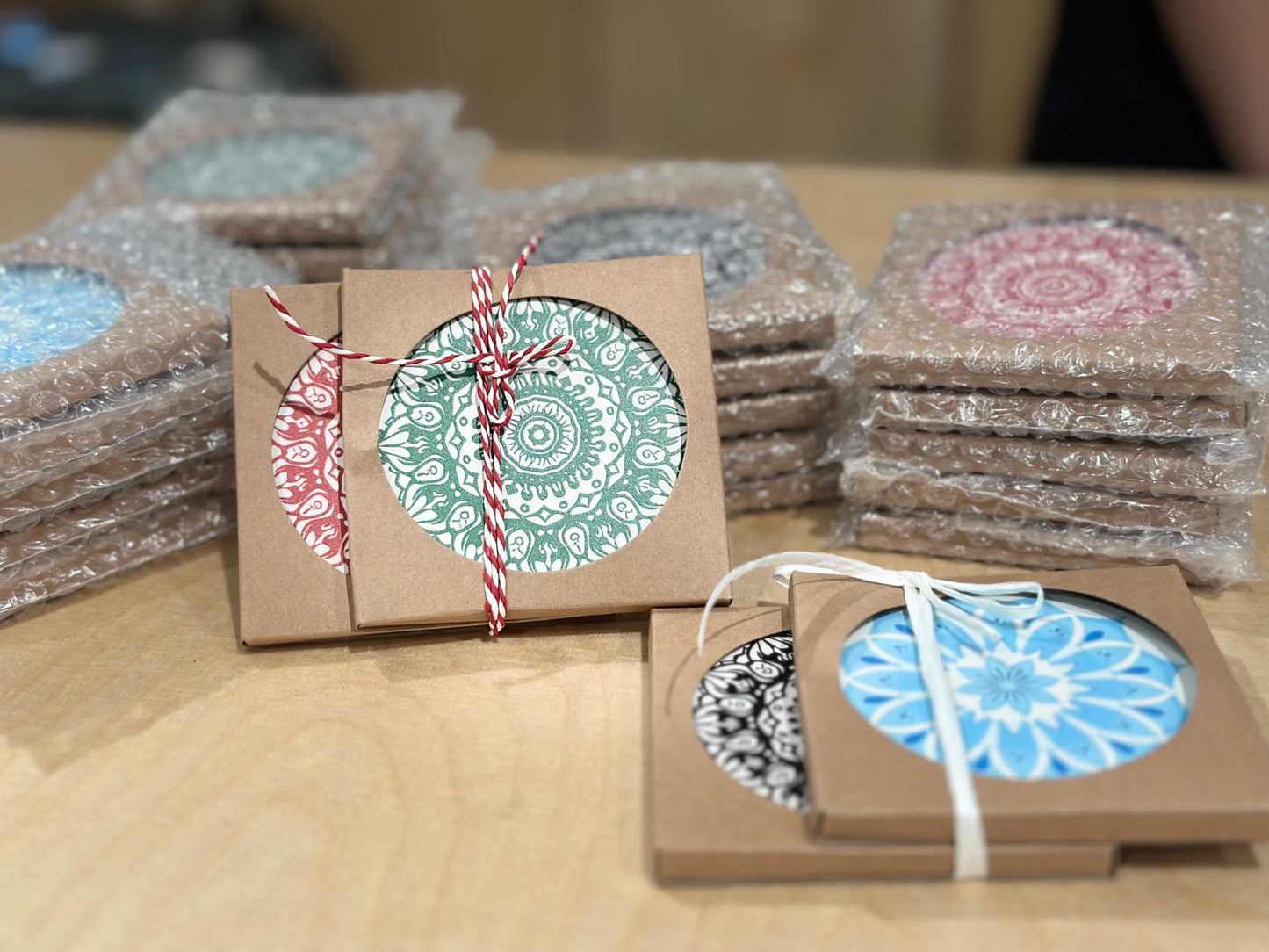 Merry Glaze Coaster Set