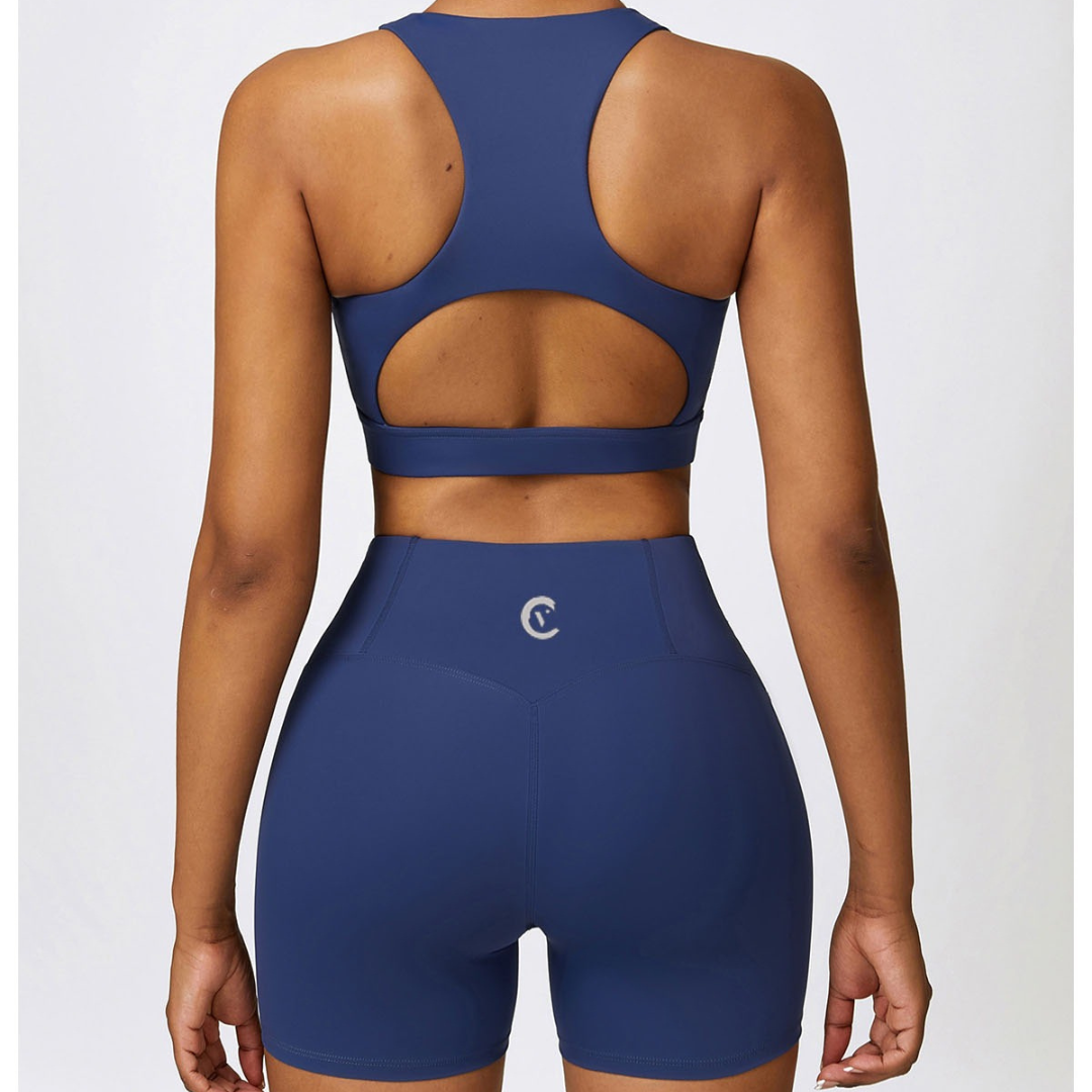 Active Wear Top and Shorts