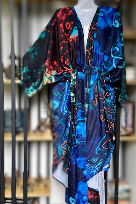 Under water blue Cover up