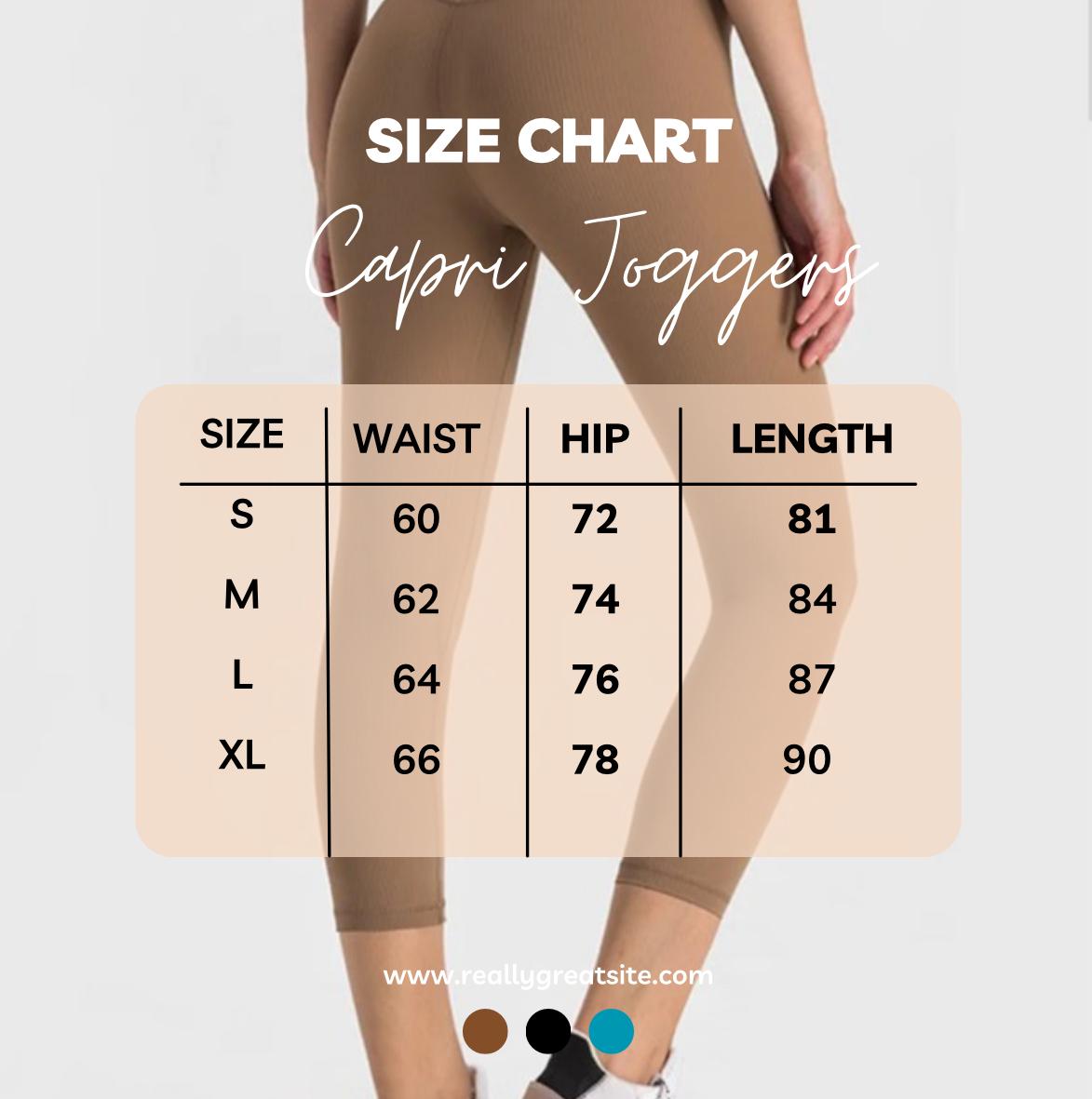 Corduroy Capri Leggings