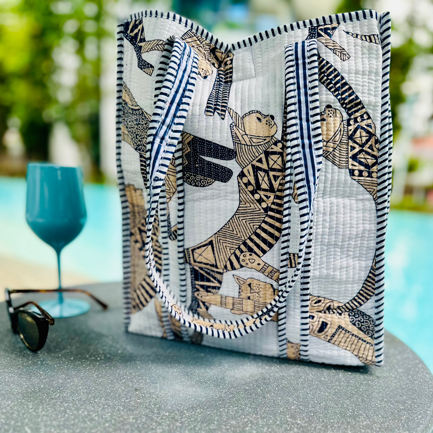 Wild Beige Cheetah Bag