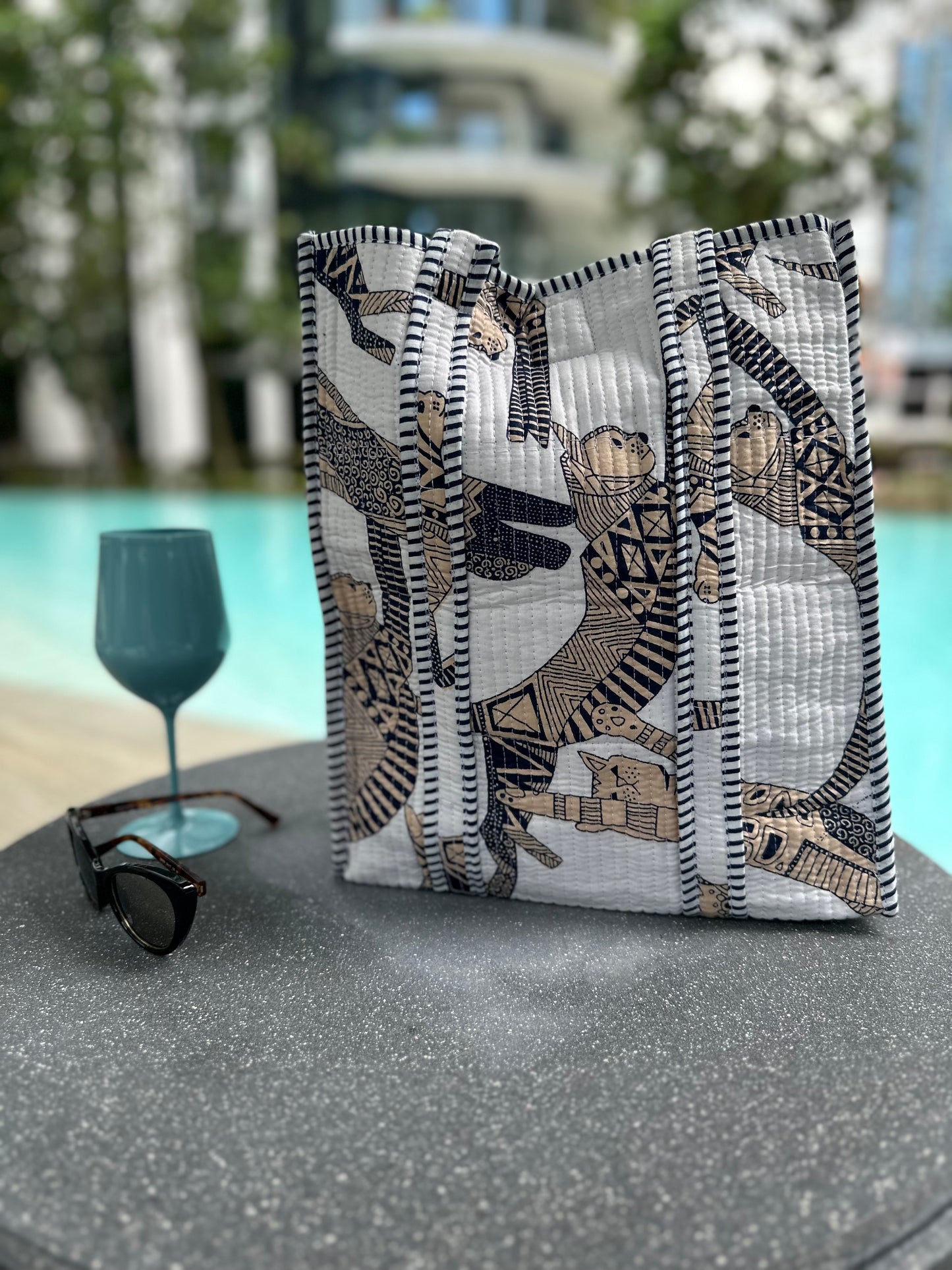 Wild Beige Cheetah Bag