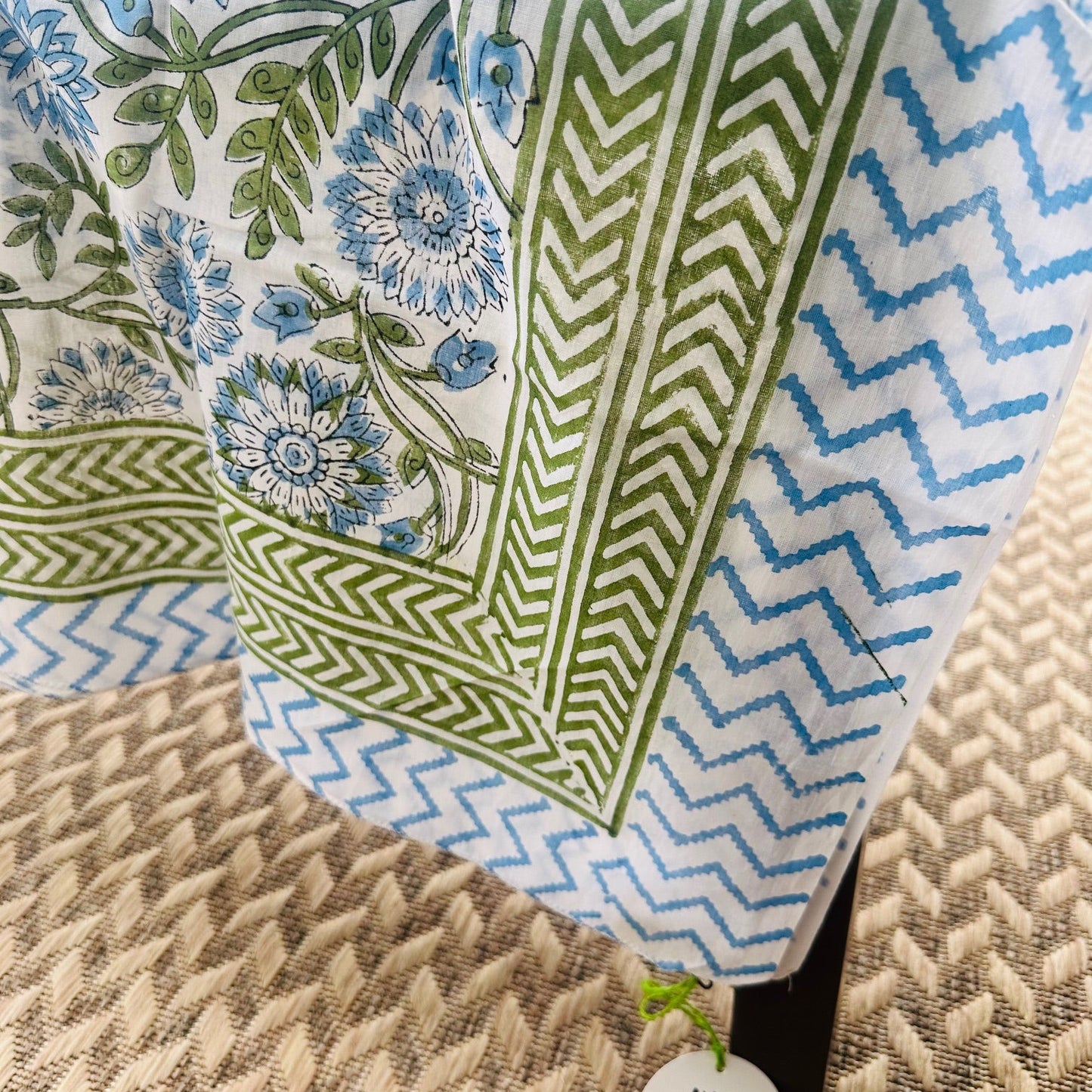 Mint and Blue Soft Sarong