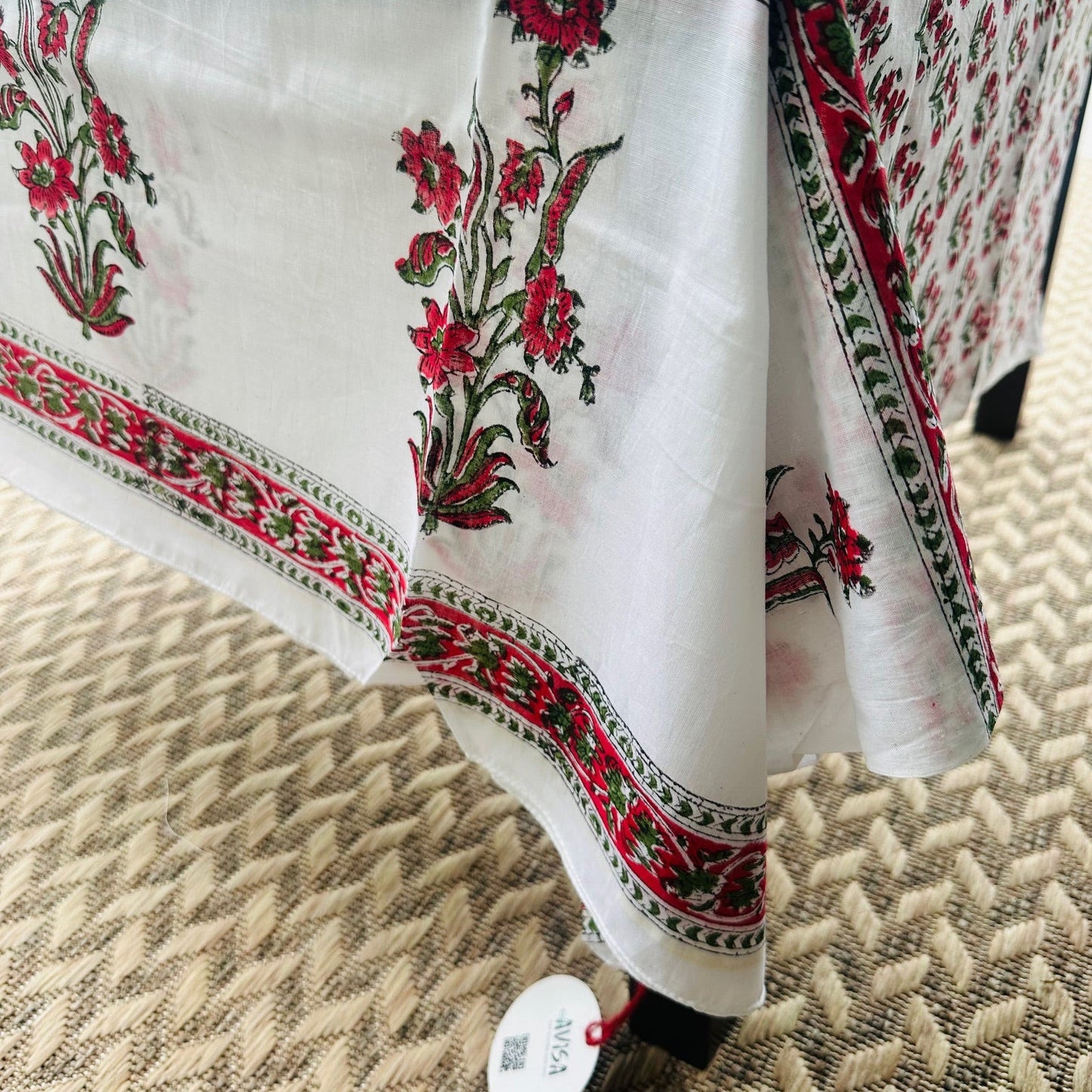 Dark Red Tulip Sarong