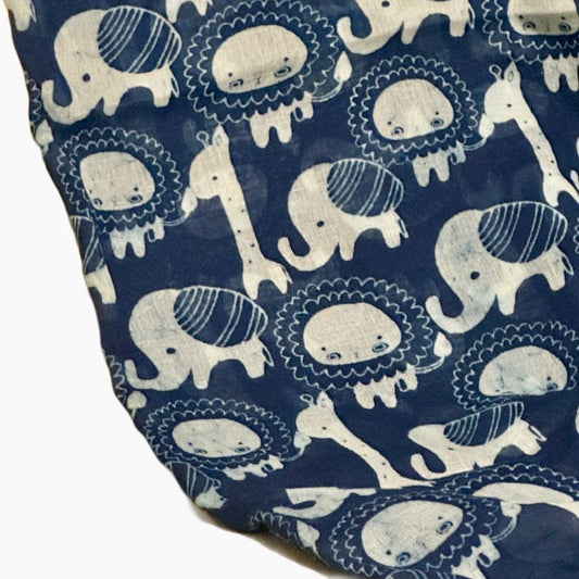 Indigo Giraff Sarong
