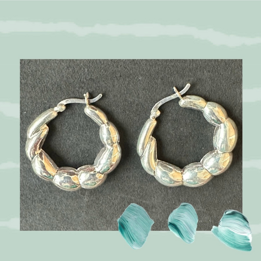 Bubbly Hoops Earrings