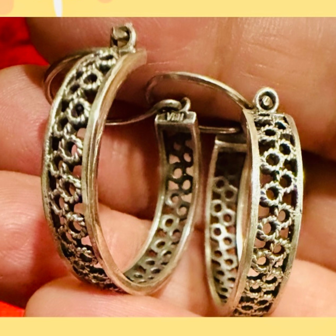 Netty Filigree Hoops