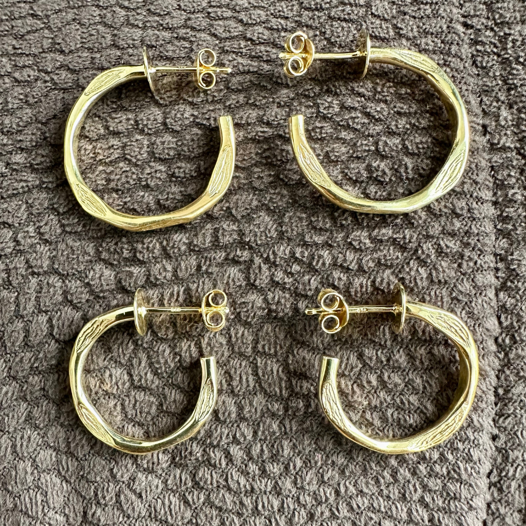 Golden Spiral Hoops(S)