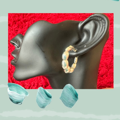 Bubbly Hoop Earring Online