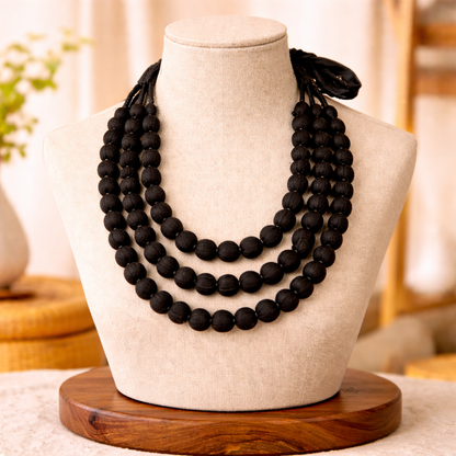 Hand Made Fabric Neck-pieces