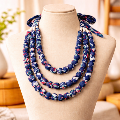 Hand Made Fabric Neck-pieces