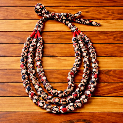 Hand Made Fabric Neck-pieces