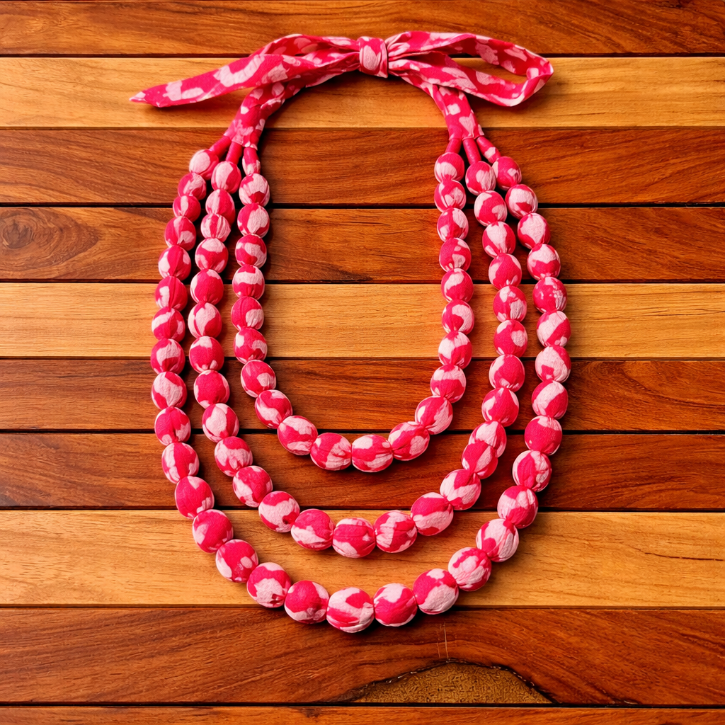 Hand Made Fabric Neck-pieces