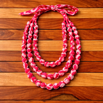 Hand Made Fabric Neck-pieces