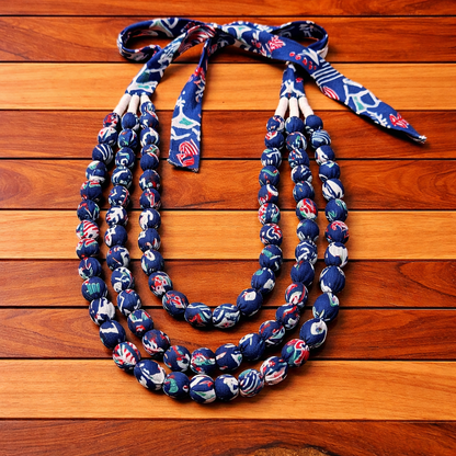 Hand Made Fabric Neck-pieces