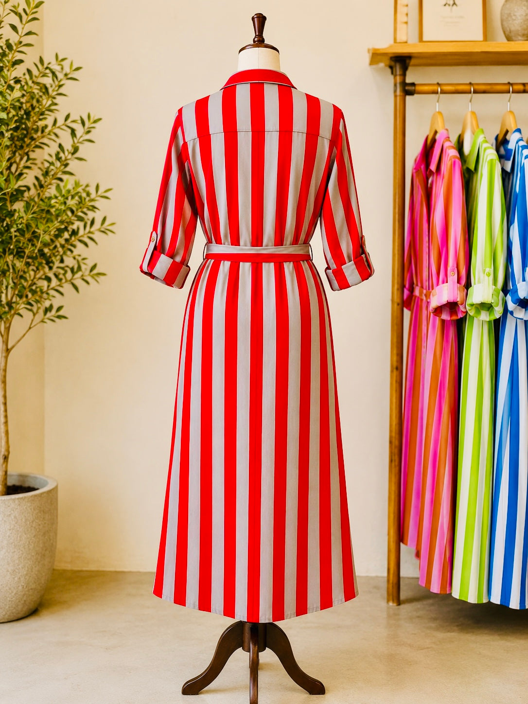 The Happy Hour Shirt Dress