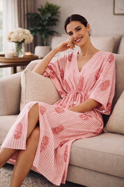 Rose Whisper Pret Kaftan