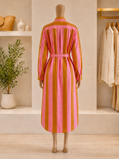 The Happy Hour Shirt Dress