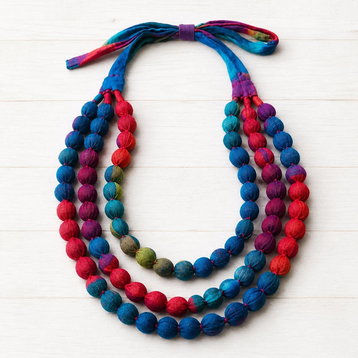Hand Made Fabric Neck-pieces