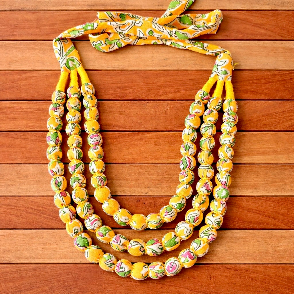 Hand Made Fabric Neck-pieces