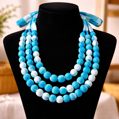 Hand Made Fabric Neck-pieces