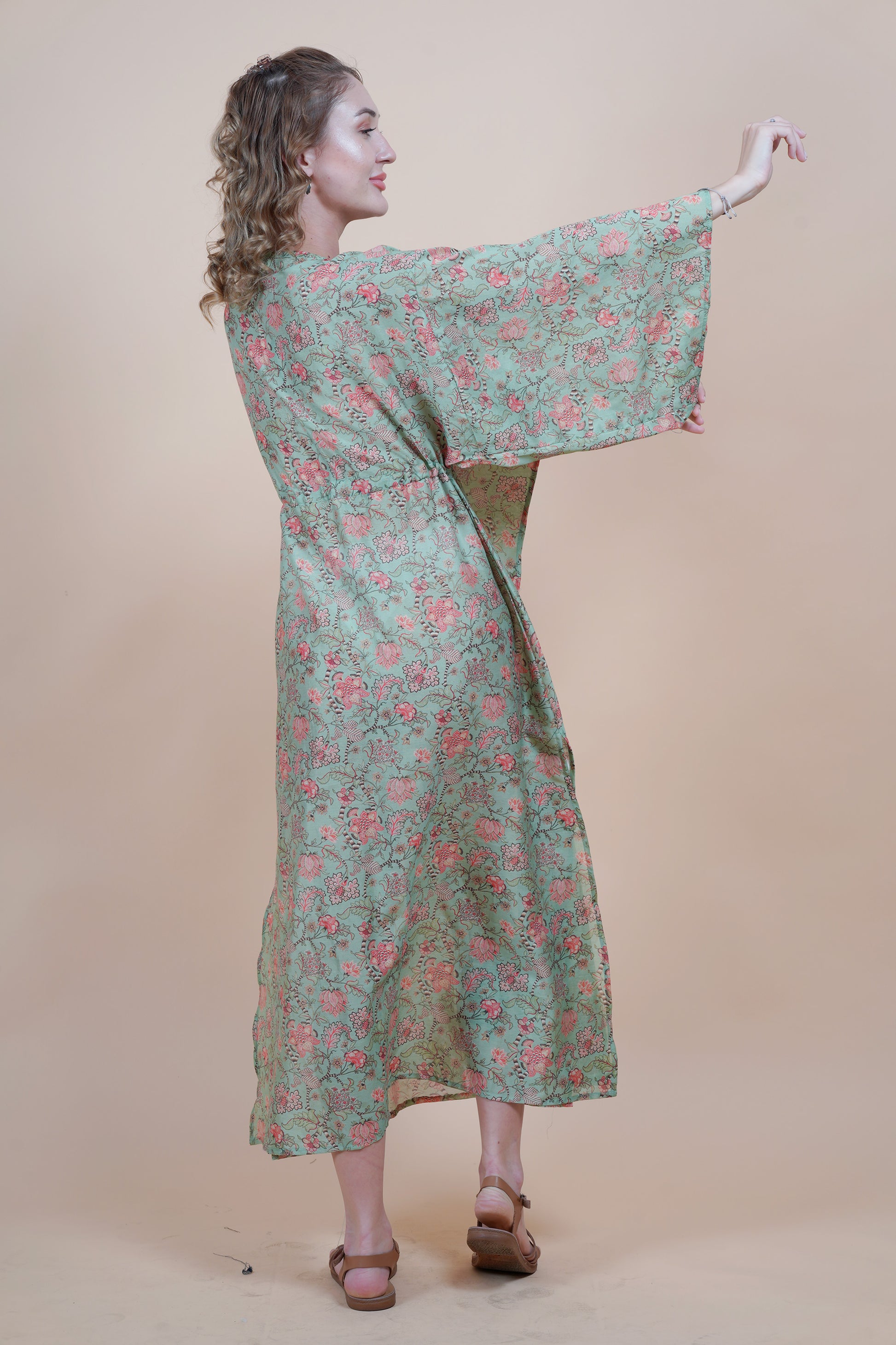  Aquagreen Long Kaftan FOr Women