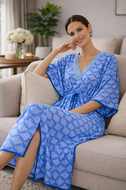 Indigo drift Kaftan