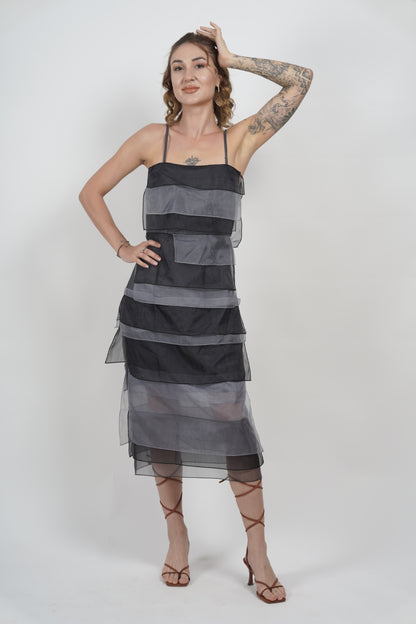 Ombre Tiered Dress For Women