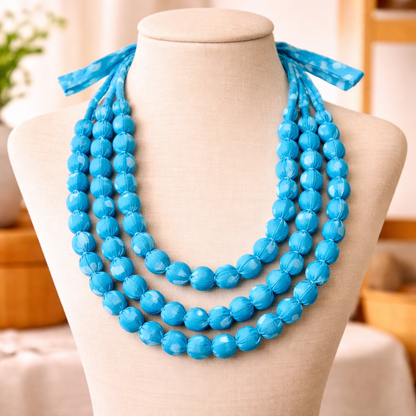 Hand Made Fabric Neck-pieces