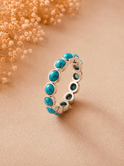 Eternity Turquoise Ring