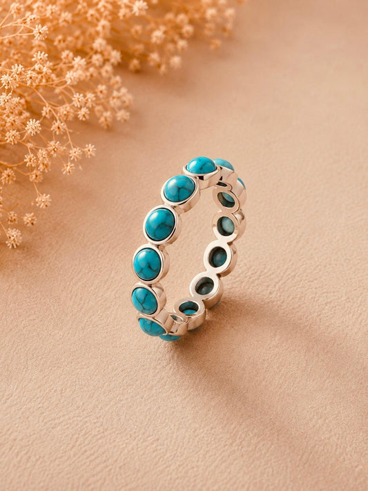 Eternity Turquoise Ring