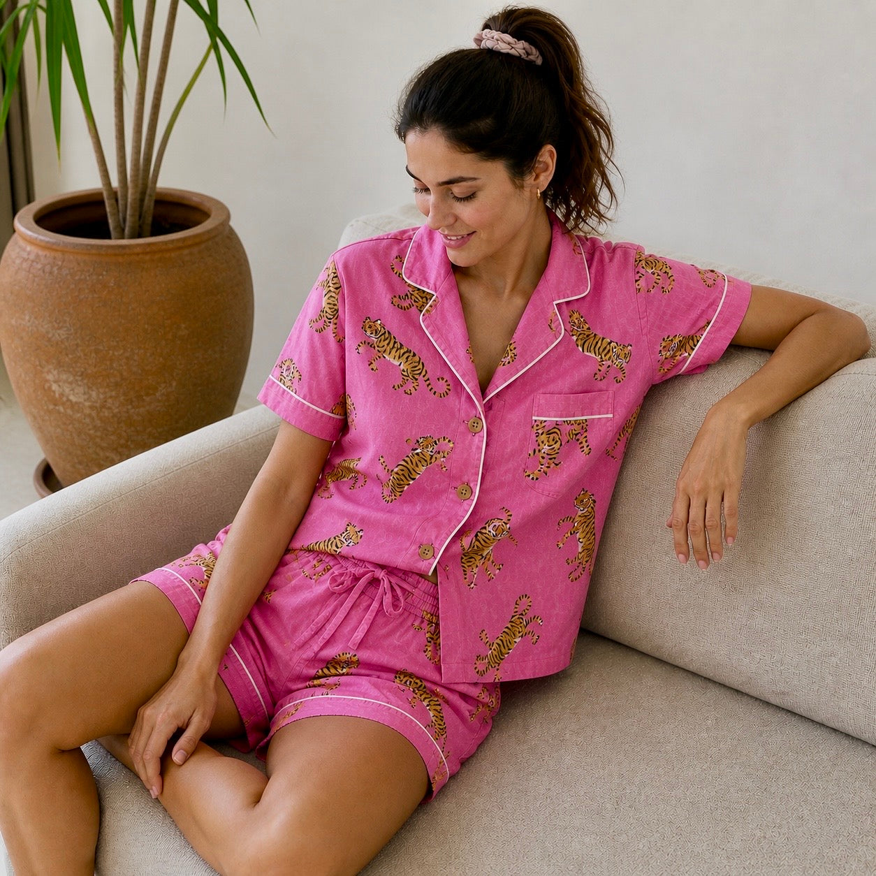 Tiger Tales PJ - Sunset Pink