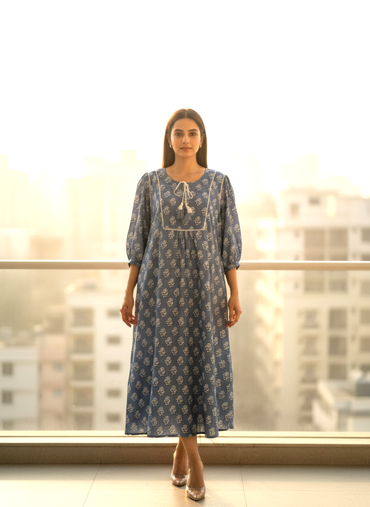 Monsoon Grey Midi