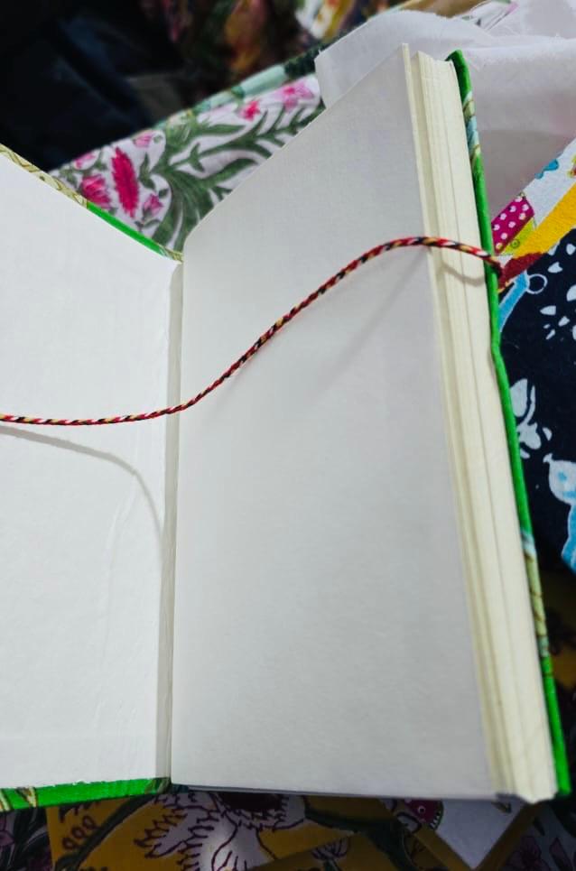 Whispers of paper ~ Hand-cafted cotton Notebook