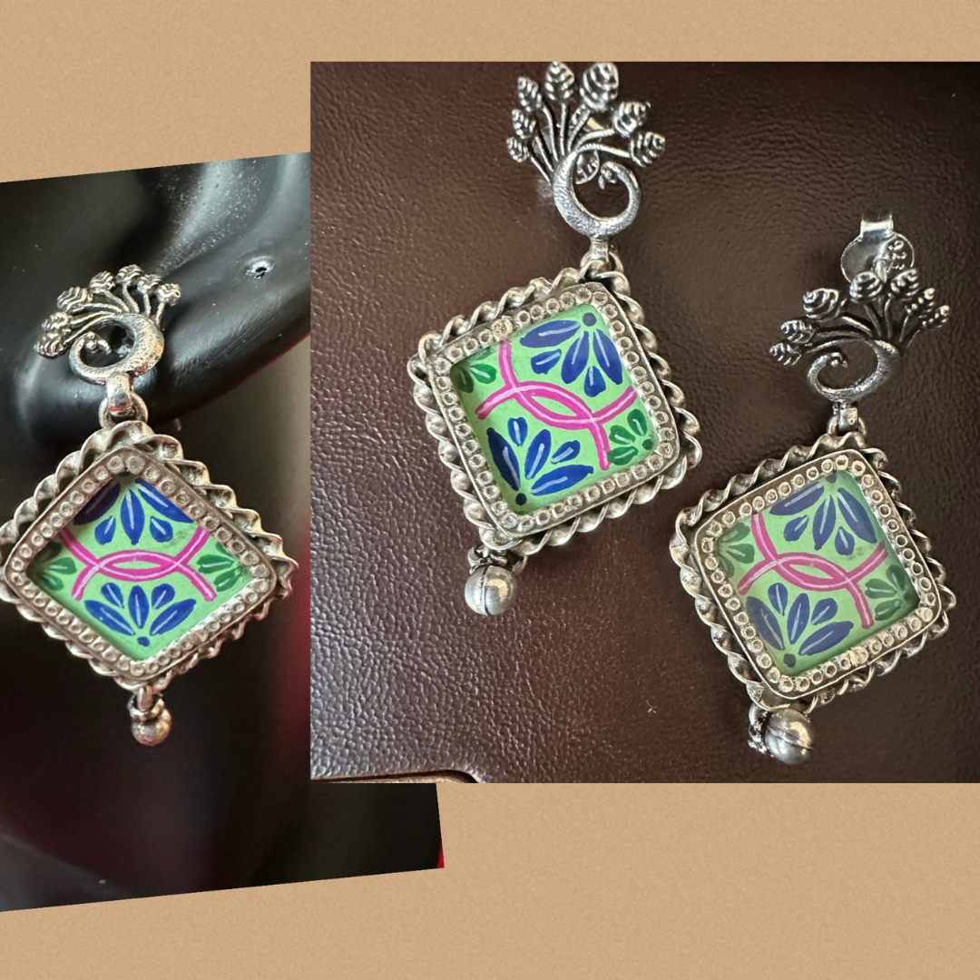 Hand painted Jhumki