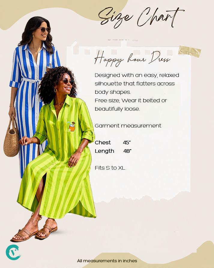 The Happy Hour Shirt Dress