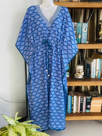 Indigo drift Kaftan