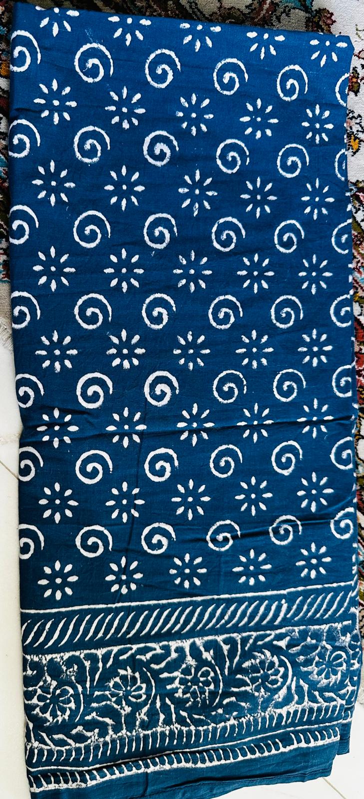 100% Cotton Indigo Virya Sarong