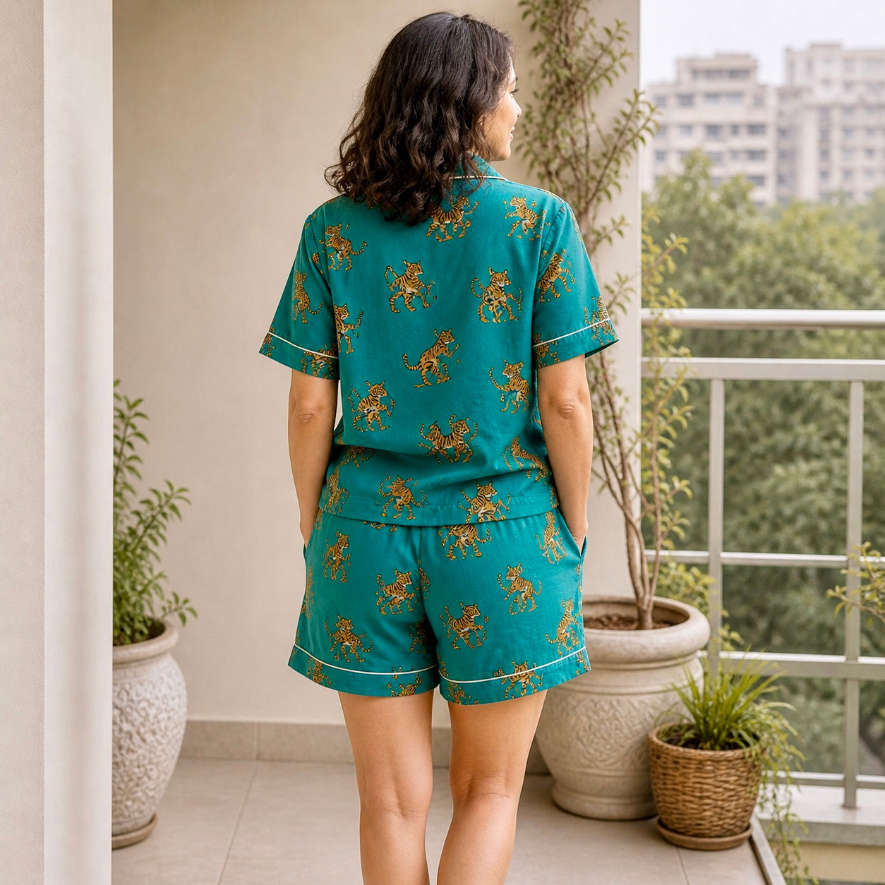Tiger Tales PJ - Ocean Teal