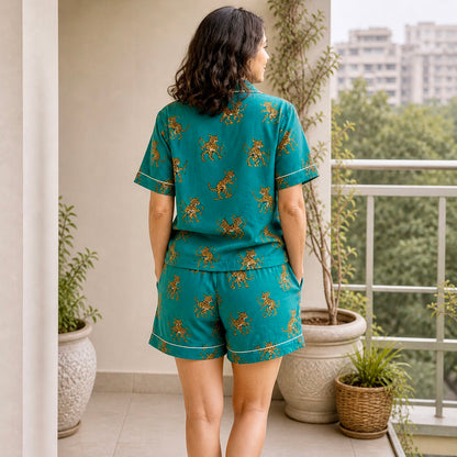 Tiger Tales PJ - Ocean Teal
