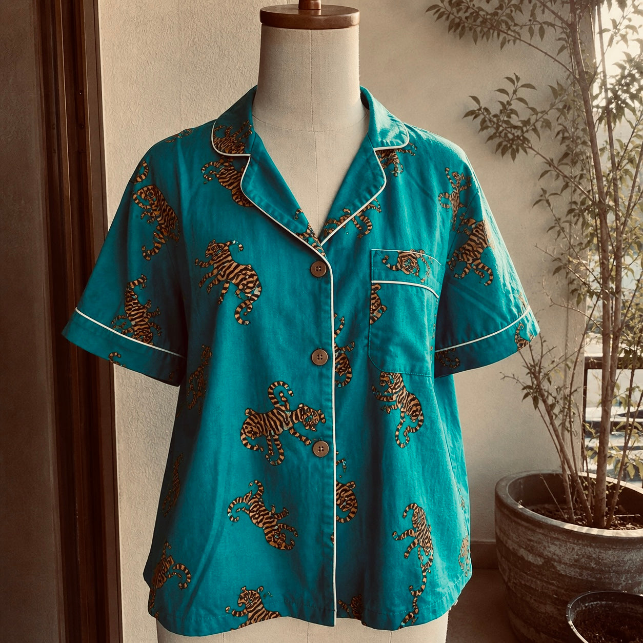 Tiger Tales PJ - Ocean Teal