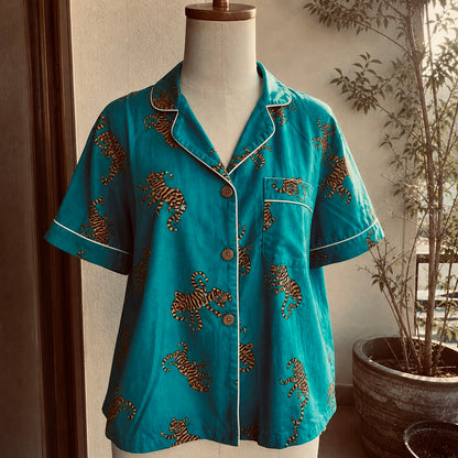 Tiger Tales PJ - Ocean Teal
