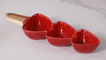 Trio Porcelain Serving Platters