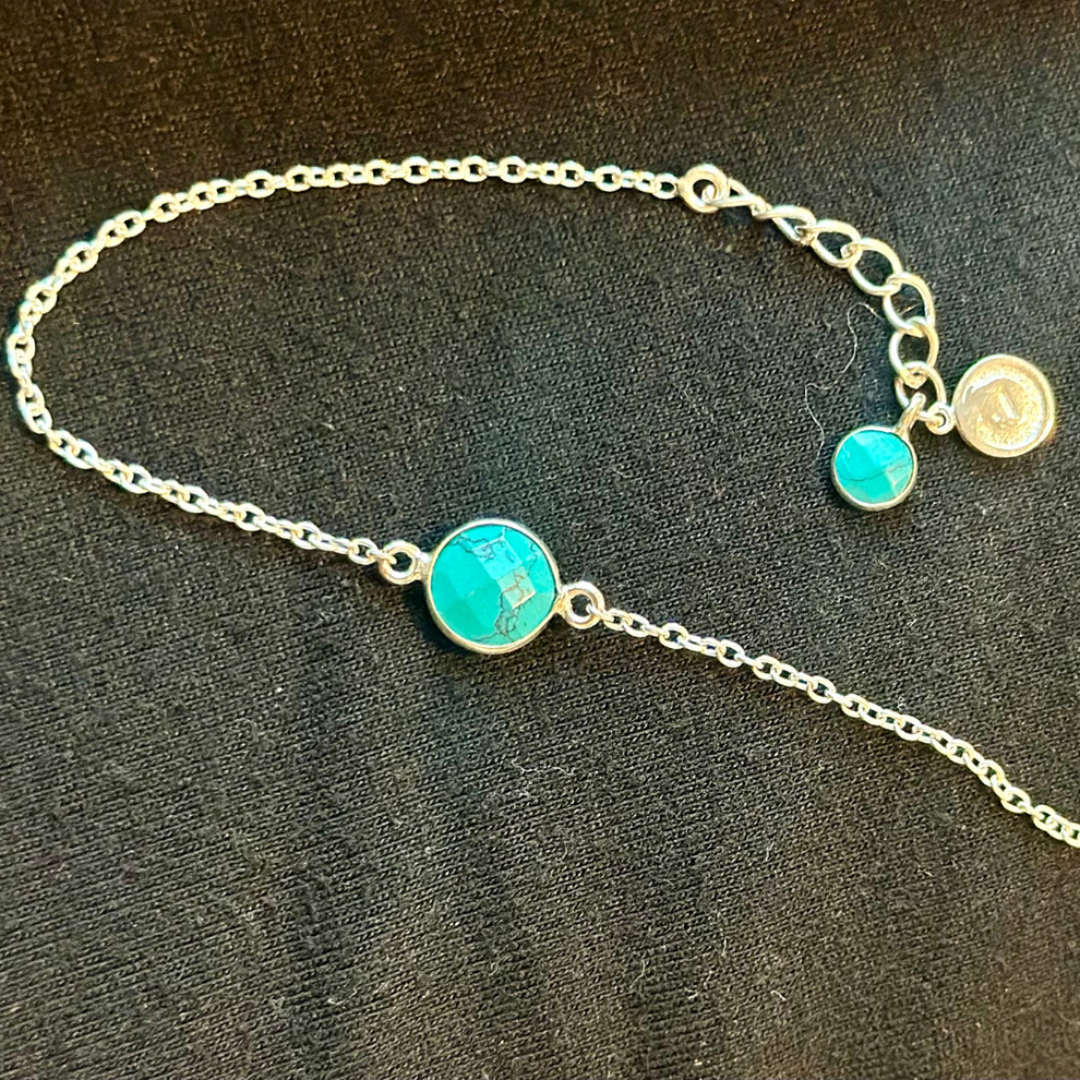 Turquoise Chain Bracelet