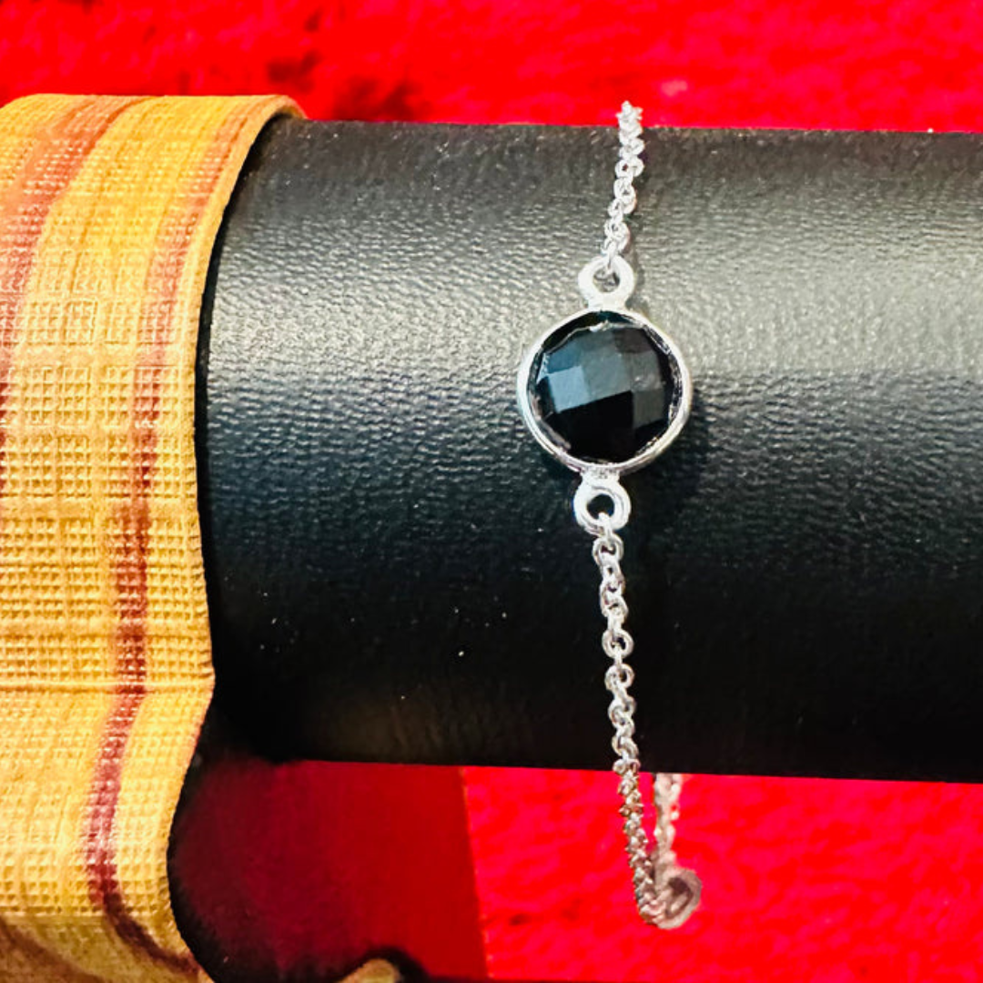 Black Onyx Chain Bracelet