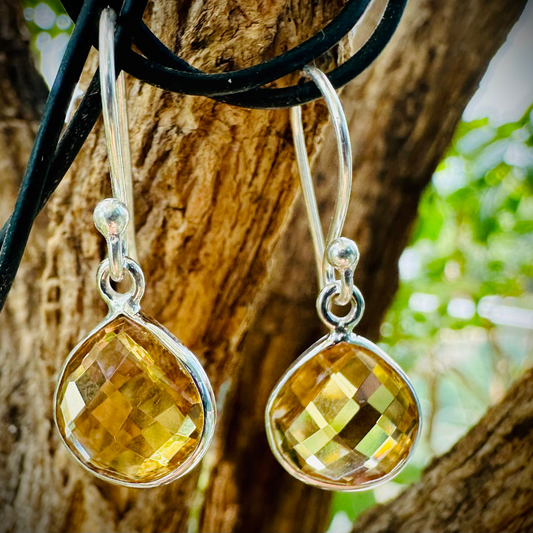 Citrine Drop Earrings