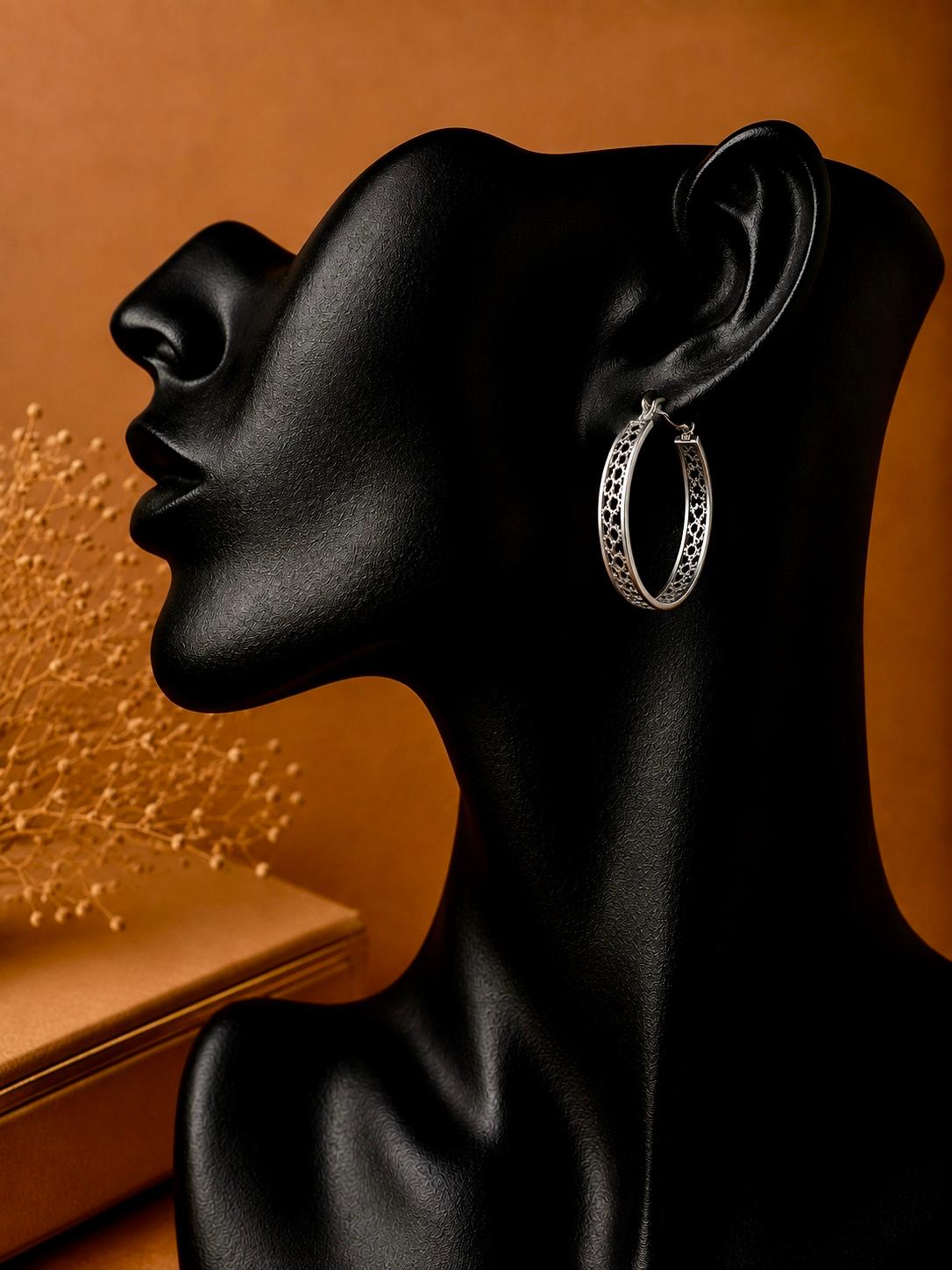 Netty Filigree Hoops
