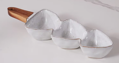 Trio Porcelain Serving Platters