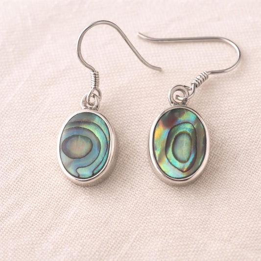 Abalone shell Drop Earrings