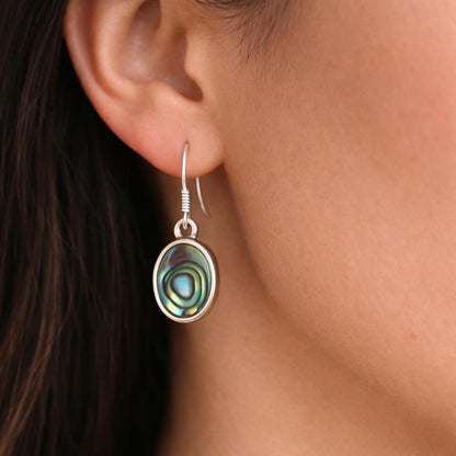 Abalone shell Drop Earrings